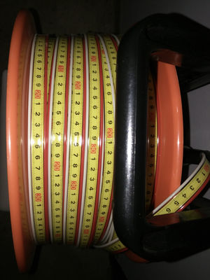 Industrial Grade 50m Water Level Meter Portable Steel Tape Gauge for Wells